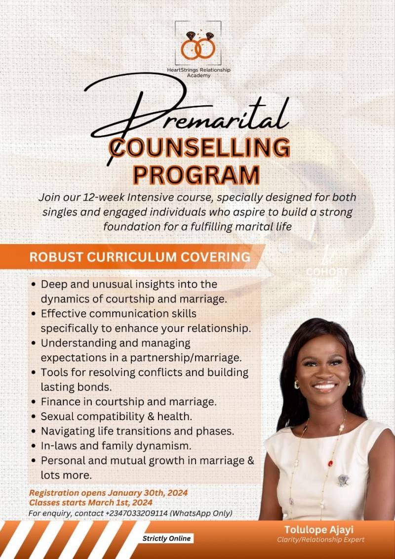 Pre Marital Counselling Program Growth Heralds Consulting